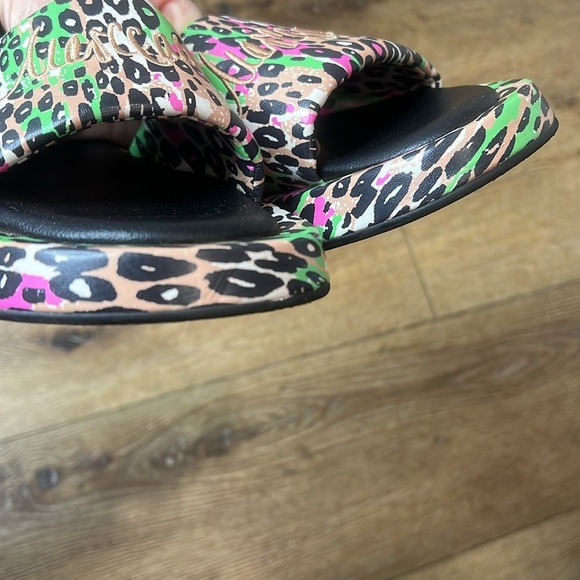 Marc Cain Animal Print Slides Size 38/7.5US - Picture 9 of 11